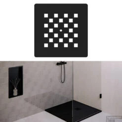 Douchebak Sanitop Just Creating Relievo Crag 100x180 Cm Mat Zwart -Winkel Voor Badkamerdouchebenodigdheden db rc100x180z 8