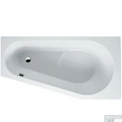 Ligbad Riho Delta 150 X 80 Cm LINKS Wit