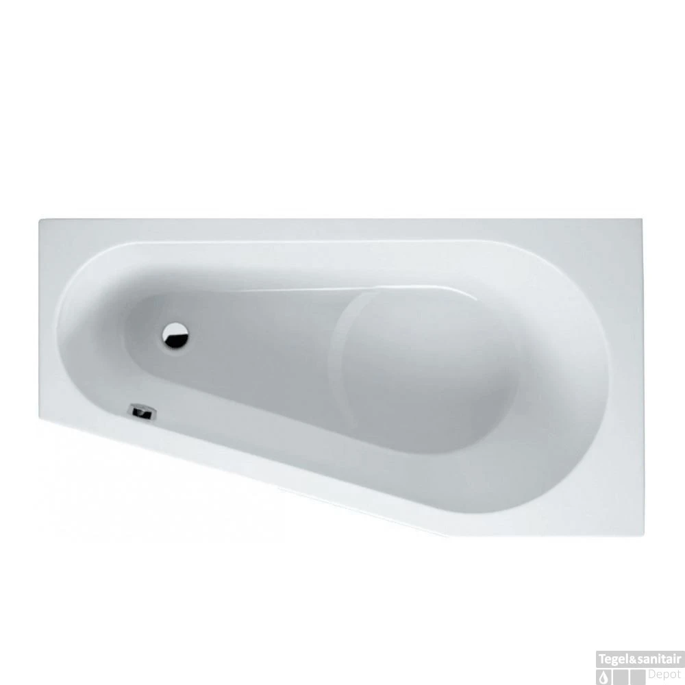 Ligbad Riho Delta 160 X 80 Cm LINKS Wit 1 Ligbad Riho Delta 160 X 80 Cm LINKS Wit