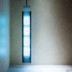 Sunshower Deluxe Mat Zwart UV En Infrarood Inbouwapparaat 32x187x16 Cm Aluminium Mat Zwart -Winkel Voor Badkamerdouchebenodigdheden deluxe black front uv water