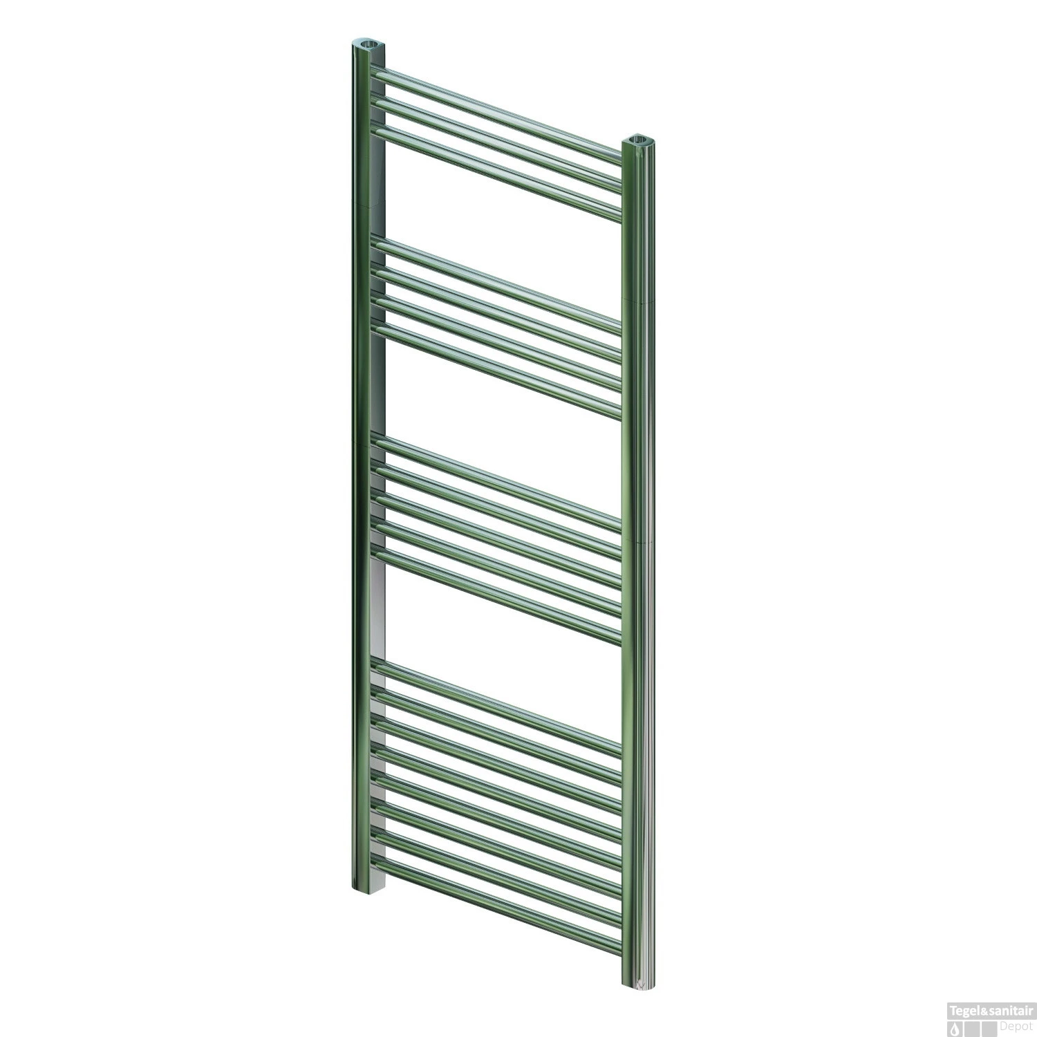 Designradiator Boss & Wessing Vertico Multirail 120x60 Cm Chroom Zij-Onderaansluiting 1 Designradiator Boss & Wessing Vertico Multirail 120x60 Cm Chroom Zij-Onderaansluiting
