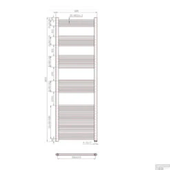 Designradiator Boss & Wessing Vertico Multirail 180x60 Cm Antraciet Zij-Onderaansluiting 5 Designradiator Boss & Wessing Vertico Multirail 180x60 Cm Antraciet Zij-Onderaansluiting -Winkel Voor Badkamerdouchebenodigdheden designradiator boss wessing vertico multirail 180x60 cm antraciet zij onderaansluiting tech