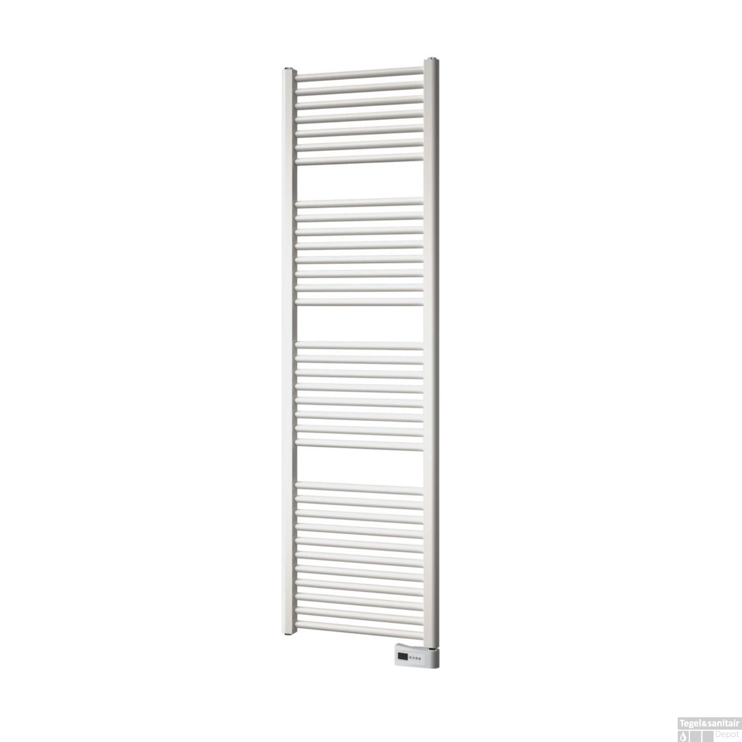 Designradiator Elektrisch Boss & Wessing Palian-EL 170,2x50 Cm 700 Watt Mat Wit