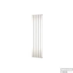 Designradiator Plieger Cavallino Retto Enkel 999 Watt Middenaansluiting 200x45 Cm Mat Wit