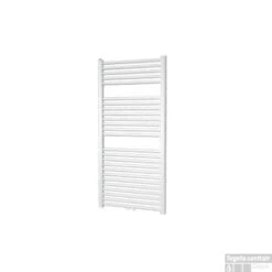 Designradiator Plieger Palmyra 580 Watt Midden- Of Zijaansluiting 117,5x50 Cm Wit