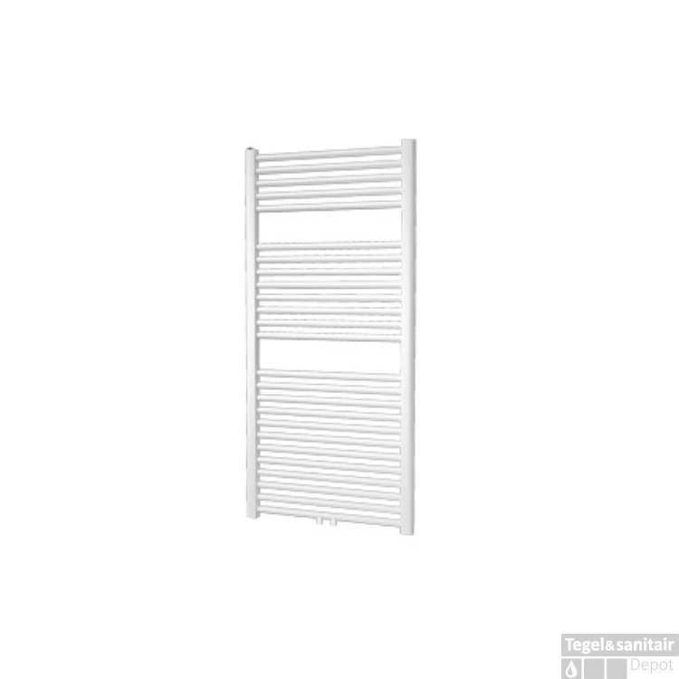 Designradiator Plieger Palmyra 580 Watt Midden- Of Zijaansluiting 117,5x50 Cm Wit 1 Designradiator Plieger Palmyra 580 Watt Midden- Of Zijaansluiting 117,5x50 Cm Wit