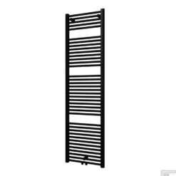 Designradiator Plieger Palmyra 868 Watt Midden- Of Zijaansluiting 177,5x50 Cm Zwart