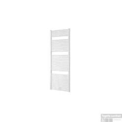 Designradiator Plieger Palmyra Gebogen 1046 Watt Midden- Of Zijaansluiting 177,5x60 Cm Wit