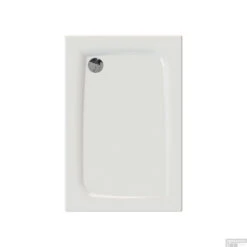 Douchebak Allibert Jacana 120x80x3 Cm Rechthoekig Bioplax Hoogglans Wit