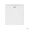 Douchebak BWS Vierkant Zelfdragend Acryl 90x90x4cm Wit