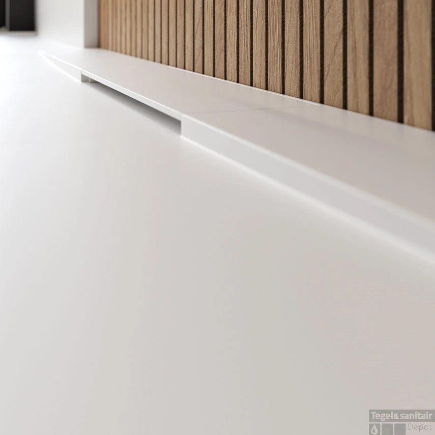 Douchebak Riho Isola 90x80 Cm Mat Licht Grijs 2 Douchebak Riho Isola 90x80 Cm Mat Licht Grijs - Afbeelding 2