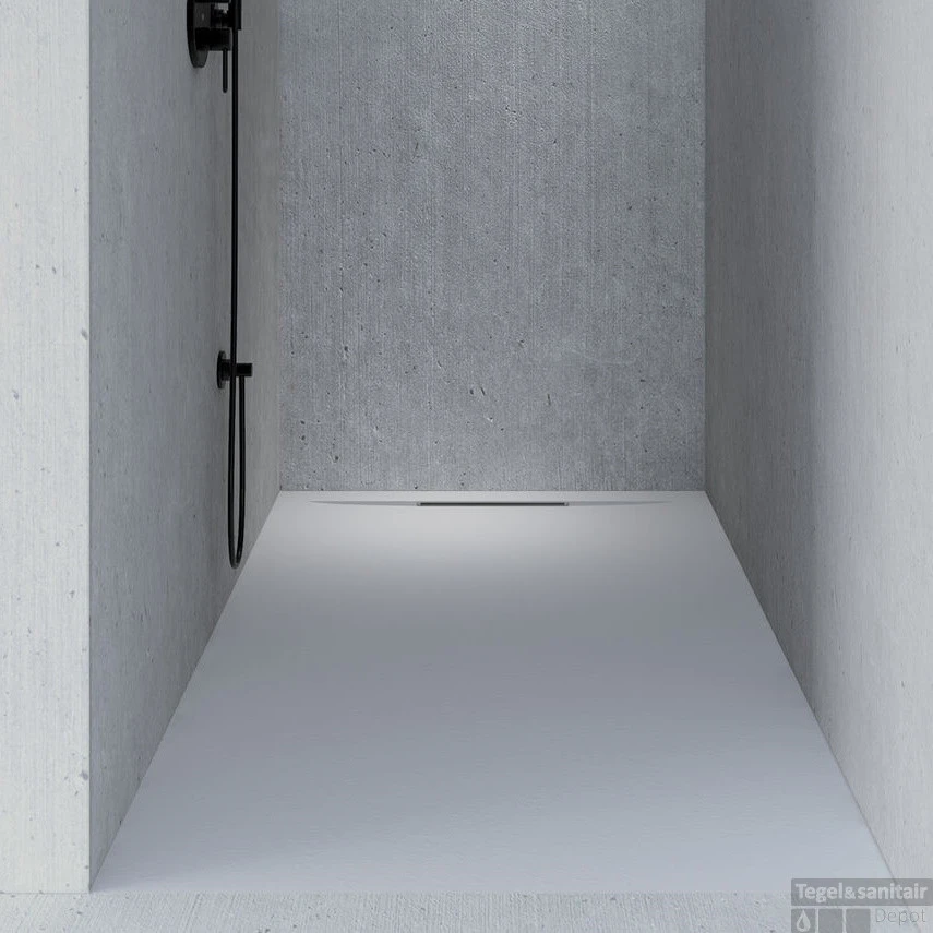 Douchebak Riho Isola 90x80 Cm Mat Licht Grijs 3 Douchebak Riho Isola 90x80 Cm Mat Licht Grijs - Afbeelding 3