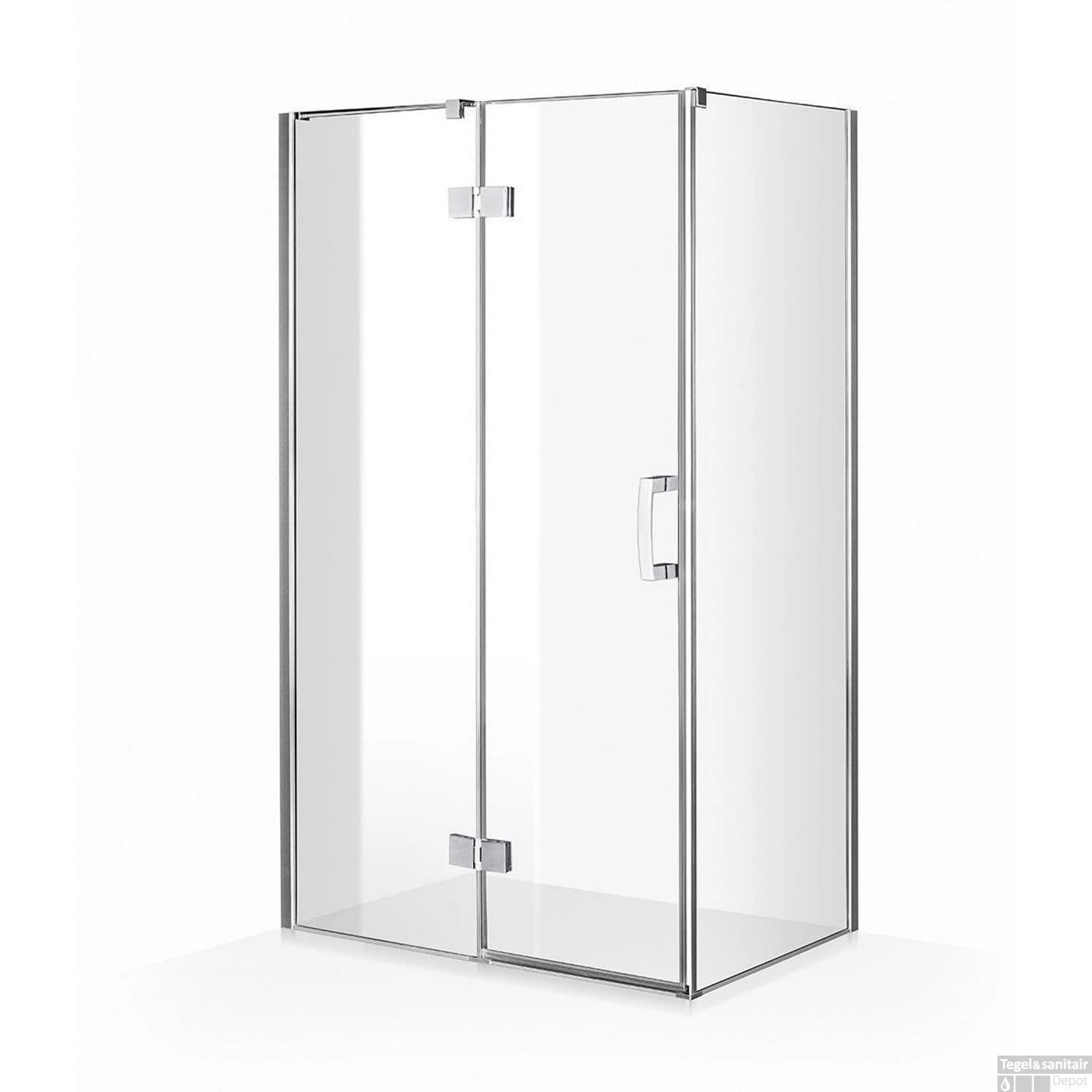 Douchecabine Boss & Wessing P&C Design 90x...cm 8mm Veiligheidsglas NANO Coating