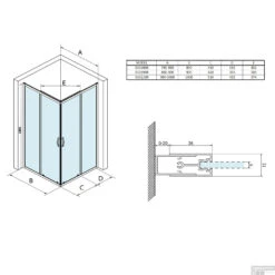 Douchecabine Gelco Sigma Simply Black Vierkant 100x100x190 Cm Mat Zwart -Winkel Voor Badkamerdouchebenodigdheden douchecabine gelco sigma simply black vierkant 100x100x190 cm mat zwart tech