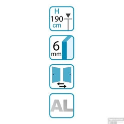 Douchecabine Lacus Giglio Corner Fox 75 Cm Hoekinstap 6mm Chinchilla Glas Aluminium Profiel 7 Douchecabine Lacus Giglio Corner Fox 75 Cm Hoekinstap 6mm Chinchilla Glas Aluminium Profiel -Winkel Voor Badkamerdouchebenodigdheden douchecabine lacus giglio corner fox hoekinstap tech1 1