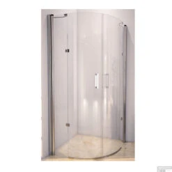 Douchecabine Sanilux Rinna Kwartrond Met 2 Deuren 90x90cm