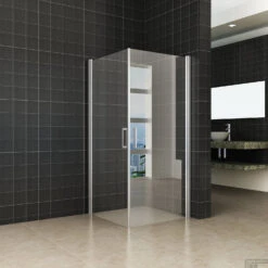 Douchecabine Wiesbaden Dubbele Swingdeur 90x90cm 8mm NANO Coating