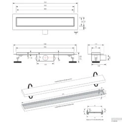 Douchegoot Brauer Goud Inclusief Vloerflens 90x7 Cm Zero Tegelinlegrooster Omkeerbaar 7 Douchegoot Brauer Goud Inclusief Vloerflens 90x7 Cm Zero Tegelinlegrooster Omkeerbaar -Winkel Voor Badkamerdouchebenodigdheden douchegoot brauer goud inclusief vloerflens 90x7 cm zero tegelinlegrooster omkeerbaar tec
