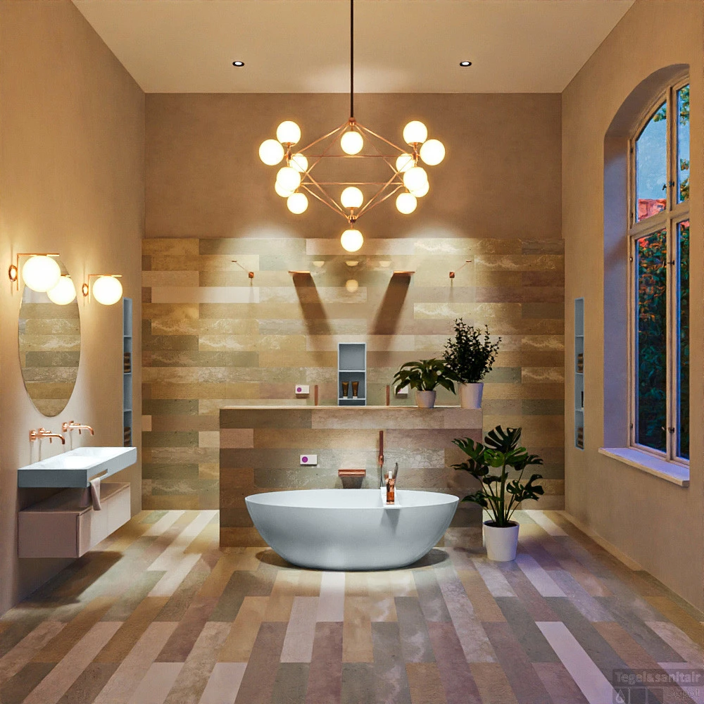 FLOAT Vrijstaand Bad 170x80cm Kleur Clay / Clay 2 FLOAT Vrijstaand Bad 170x80cm Kleur Clay / Clay - Afbeelding 2