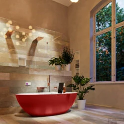 FLOAT Vrijstaand Bad 170x80cm Kleur Fire / Talc 11 FLOAT Vrijstaand Bad 170x80cm Kleur Fire / Talc -Winkel Voor Badkamerdouchebenodigdheden float 3 00012