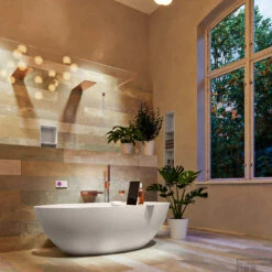 FLOAT Vrijstaand Bad 170x80cm Kleur Linen / Linen -Winkel Voor Badkamerdouchebenodigdheden float 3 00017