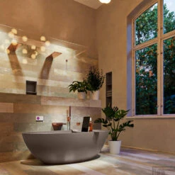 FLOAT Vrijstaand Bad 170x80cm Kleur Smoke / Smoke -Winkel Voor Badkamerdouchebenodigdheden float 3 00020