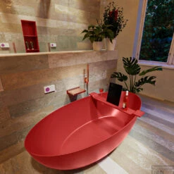 FLOAT Vrijstaand Bad 170x80cm Kleur Fire / Fire -Winkel Voor Badkamerdouchebenodigdheden float 4 00025