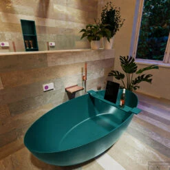 FLOAT Vrijstaand Bad 170x80cm Kleur Smag / Smag -Winkel Voor Badkamerdouchebenodigdheden float 4 00028