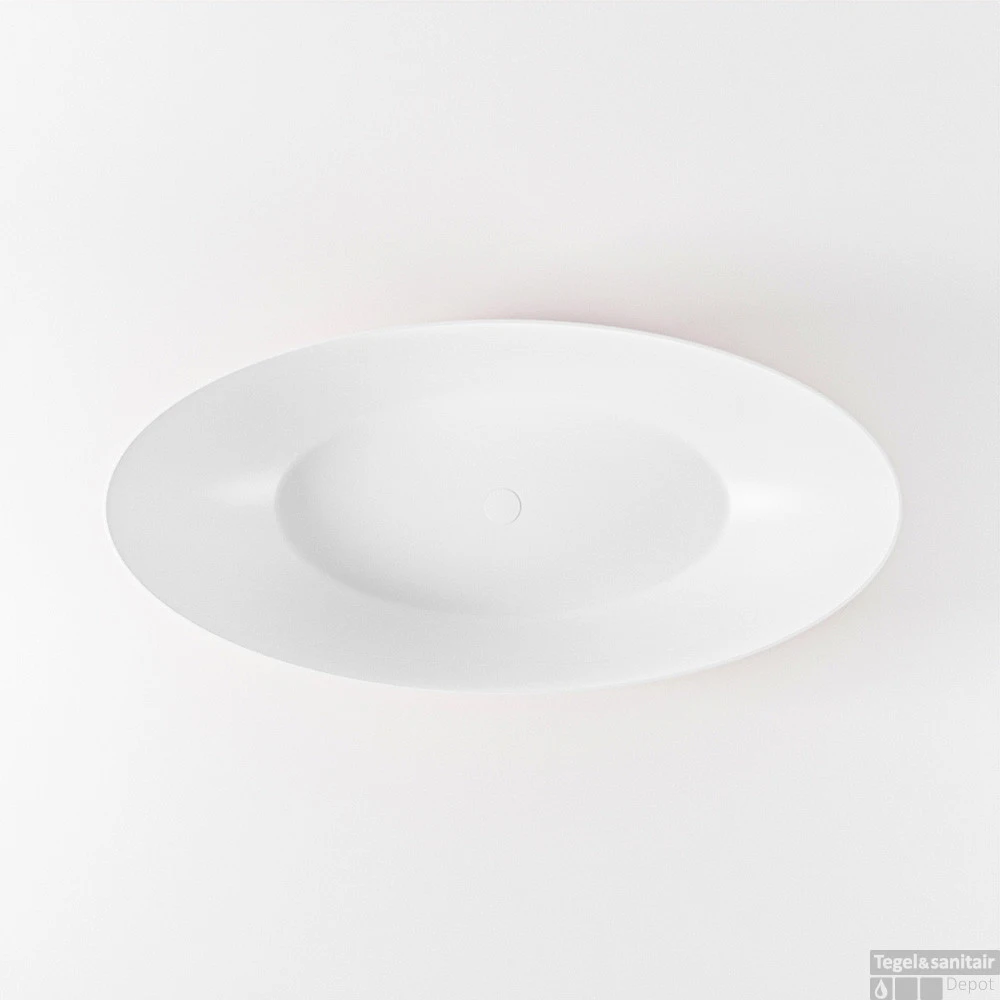 FLOAT Vrijstaand Bad 170x80cm Kleur Fire / Talc 8 FLOAT Vrijstaand Bad 170x80cm Kleur Fire / Talc - Afbeelding 8