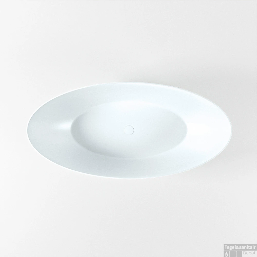 FLOAT Vrijstaand Bad 170x80cm Kleur Clay / Clay 8 FLOAT Vrijstaand Bad 170x80cm Kleur Clay / Clay - Afbeelding 8