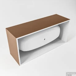 FREEZE Vrijstaand Bad 180x85cm Kleur Rust / Talc -Winkel Voor Badkamerdouchebenodigdheden freeze google 2 00011