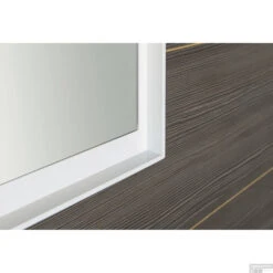 Badkamerspiegel Sapho Flut 100x70 Cm LED-Verlichting Omlijsting Wit -Winkel Voor Badkamerdouchebenodigdheden ft100 badkamerspiegel sapho flut 100x70 cm led verlichting omlijsting wit 6