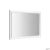 Badkamerspiegel Sapho Flut 100x70 Cm LED-Verlichting Omlijsting Wit