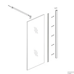 Slim Glasplaat Wiesbaden 1600x2000 8mm Nano Rookglas -Winkel Voor Badkamerdouchebenodigdheden glasplaat wiesbaden rookglas 1600x2000 8mm nano tech