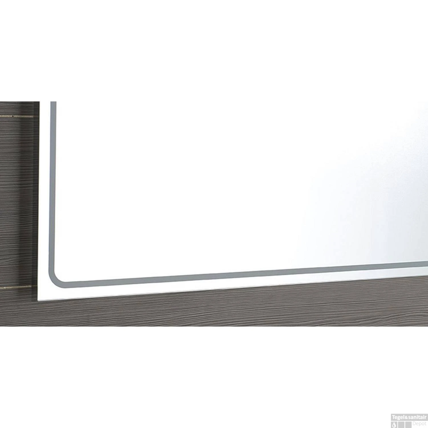 Badkamerspiegel Sapho Gemini II 110x65 Cm LED-Strips 3 Badkamerspiegel Sapho Gemini II 110x65 Cm LED-Strips - Afbeelding 3