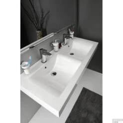 Badkamerspiegel Sapho Gemini II 110x65 Cm LED-Strips 11 Badkamerspiegel Sapho Gemini II 110x65 Cm LED-Strips -Winkel Voor Badkamerdouchebenodigdheden gm110 badkamerspiegel sapho gemini ii 110x65 cm led strips 4