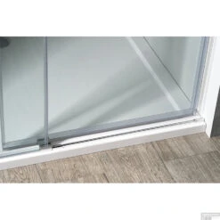 Nisdeur Sapho Volcano Schuifdeur 160x200 Cm 8 Mm Gecoat Glas Mat Zwart -Winkel Voor Badkamerdouchebenodigdheden gv1416 nisdeur sapho volcano schuifdeur 160x200 cm 8 mm gecoat glas mat zwart 7