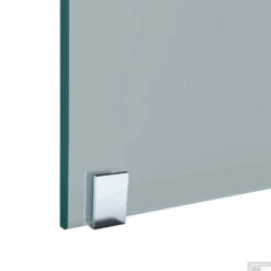 Haakse Glaskoppeling Chroom Draaibaar Tbv Stabilisatiestang -Winkel Voor Badkamerdouchebenodigdheden haakse glaskoppeling draaibaar tbv stabilisatiestang vloersteun