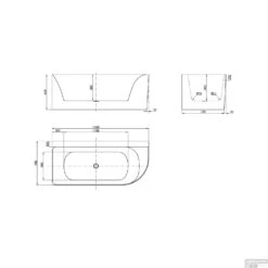 Half Vrijstaand Ligbad Luca Sanitair Primo Acryl 165x75x60 Cm Links Glans Wit (inclusief Afvoer En Sifon) -Winkel Voor Badkamerdouchebenodigdheden half vrijstaand ligbad luca sanitair primo acryl 165x75x60 cm links glans wit inclusief afvoer en sifon tech