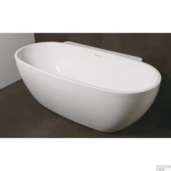 Half Vrijstaand Bad Luca Sanitair Primo 175x85x60cm Acryl Glans Wit Met Overloop -Winkel Voor Badkamerdouchebenodigdheden halfvrijstaand bad luca sanitair primo 175x85x60cm acryl glans wit met overloop detail