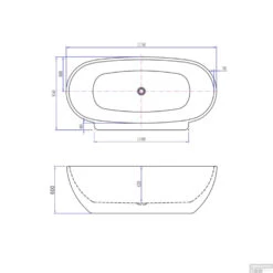 Half Vrijstaand Bad Luca Sanitair Primo 175x85x60cm Acryl Glans Wit Met Overloop -Winkel Voor Badkamerdouchebenodigdheden halfvrijstaand bad luca sanitair primo 175x85x60cm acryl glans wit met overloop lupa1786 tech