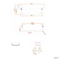 Handdoekbeugel Voor Sanicare Radiatoren 50 Cm Chroom 12 Handdoekbeugel Voor Sanicare Radiatoren 50 Cm Chroom -Winkel Voor Badkamerdouchebenodigdheden handdoekbeugel sanicare chroom voor designradiatoren 50cm tech
