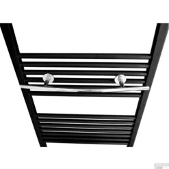 Handdoekhouder Radiatoren Sanicare 51 Cm Chroom -Winkel Voor Badkamerdouchebenodigdheden handdoekhouder sanicare gebogen chroom sfeer1