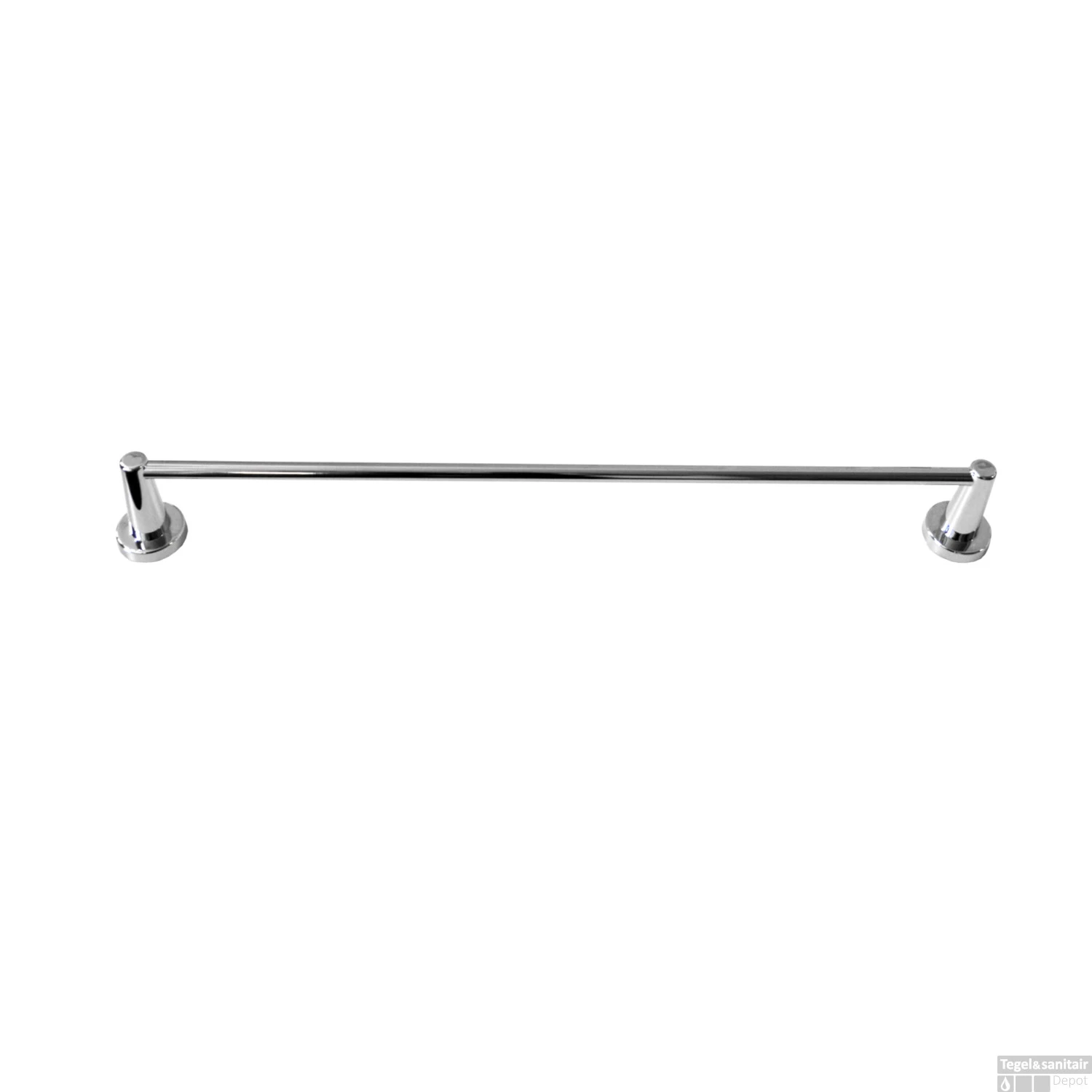 Handdoekhouder Sanicare Magnetisch Inkortbaar 60cm Rond Chroom