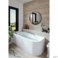 Hoekbad Allibert Serena 170x75x56 Cm Wit Links 9 Hoekbad Allibert Serena 170x75x56 Cm Wit Links -Winkel Voor Badkamerdouchebenodigdheden hoekbad allibert serena 170x75x56 cm wit sfeer2 1