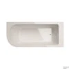 Hoekbad Allibert Serena 170x75x56 Cm Wit Rechts