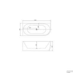 Hoekbad Wiesbaden Corner 180x80 Met Waste Links Acryl Wit -Winkel Voor Badkamerdouchebenodigdheden hoekbad wiesbaden corner 180x80 met waste links acryl wit tech