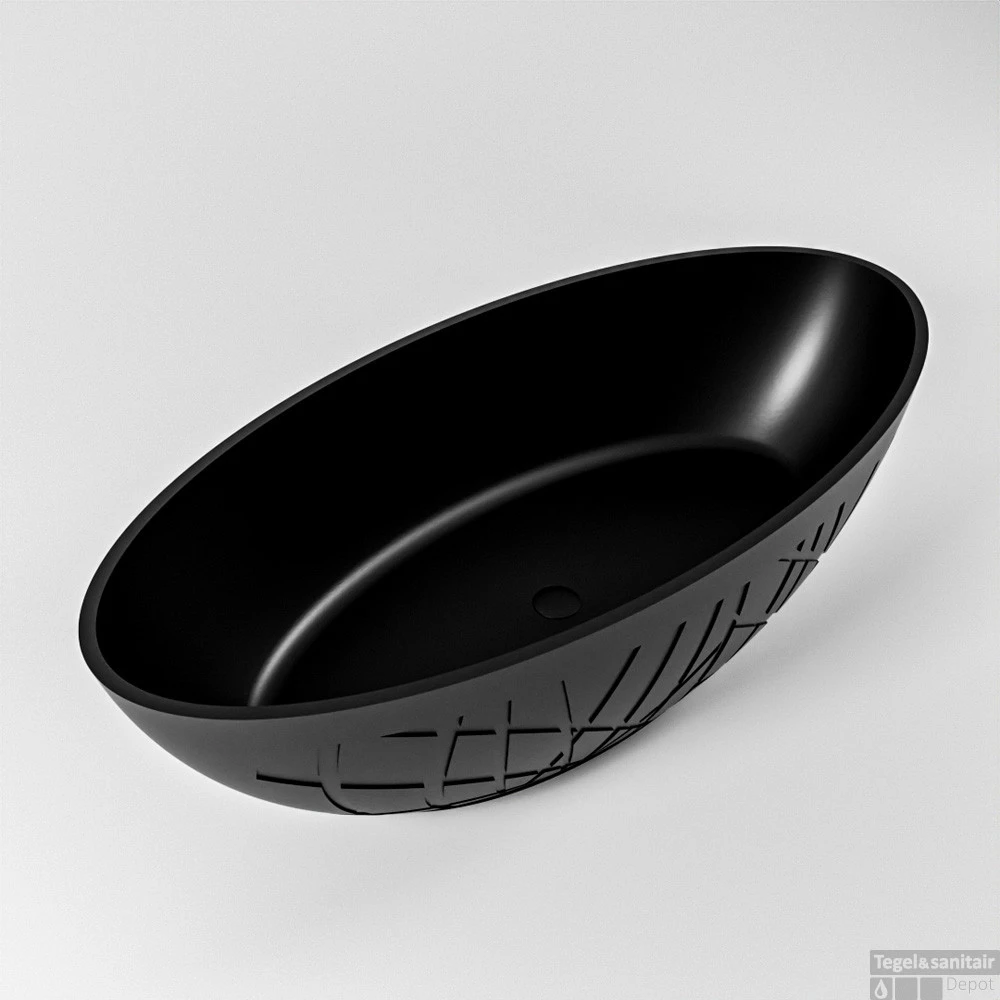 HOLM Vrijstaand Bad 180x85cm Kleur Urban / Urban 1 HOLM Vrijstaand Bad 180x85cm Kleur Urban / Urban