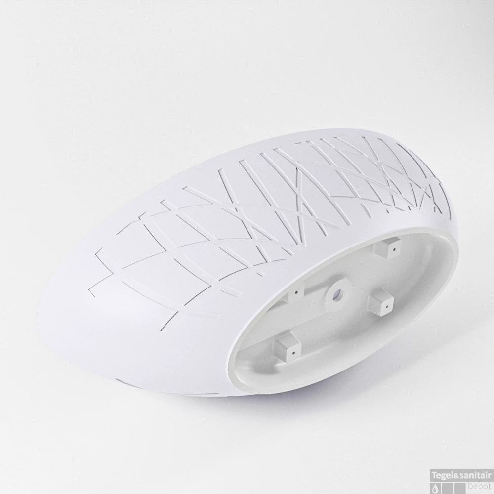 HOLM Vrijstaand Bad 180x85cm Kleur Cale / Cale 6 HOLM Vrijstaand Bad 180x85cm Kleur Cale / Cale - Afbeelding 6