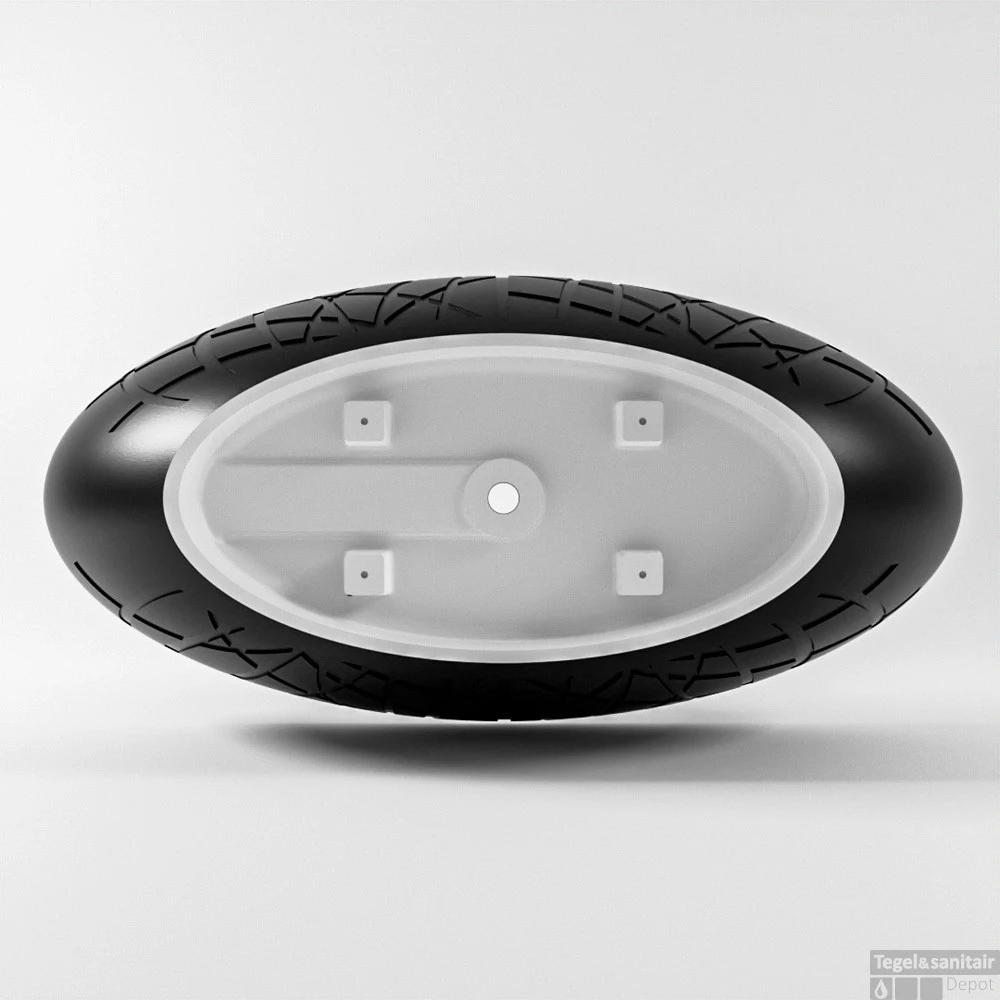 HOLM Vrijstaand Bad 180x85cm Kleur Urban / Urban 7 HOLM Vrijstaand Bad 180x85cm Kleur Urban / Urban - Afbeelding 7